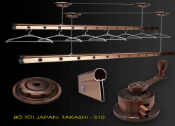 Giàn phơi thông minh nhập khẩu TAKASHI S10